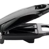 Cookworks 2-Slice Black Sandwich Toaster Machine - Image 3