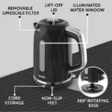 Breville VKT221 Bold Collection Kettle – Black, 1.7L - Image 5