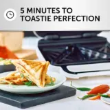 Breville Deep Fill 2-Slice Sandwich Toaster VST091 - White - Image 4