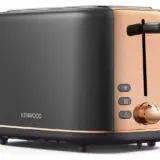 Kenwood TCP05.C0DG Abbey Lux Toaster 2-Slice - Dark Grey/Gold - Image 2