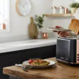Kenwood TCP05.C0DG Abbey Lux Toaster 2-Slice - Dark Grey/Gold - Image 3