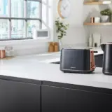 Kenwood TCP05.C0DG Abbey Lux Toaster 2-Slice - Dark Grey/Gold - Image 6