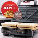 Breville VST082 Ultimate 2-Slice Sandwich Toaster - Black - Image 3