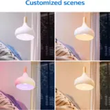 Philips WiZ E14 Smart LED Candle Bulbs – Colour Changing Wi-Fi Enabled, 2-Pack - Image 3