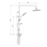 Black Triton Asta DuElec Electric Shower, 9.5kW – Luxury Bathroom Fitting - Image 6