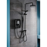 Black Triton Asta DuElec Electric Shower, 9.5kW – Luxury Bathroom Fitting - Image 3