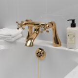 Deva Tudor Bath Filler in Gold Finish – Luxury Tap - Image 4