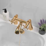 Deva Tudor Bath Filler in Gold Finish – Luxury Tap - Image 3