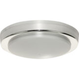 Luceco 14W ECO Round LED Bulkhead Light – IP54 Indoor Wall/Ceiling Mount, 1300lm Decorative Fixture - Image 1