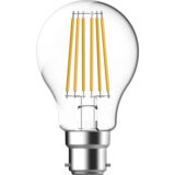 Energetic 5.1W Dimmable LED Filament Bulb – Clear GLS, BC Cap, 470lm - Image 1