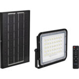 V-TAC LED Solar Floodlight 15W – IP65 Outdoor Light with Battery Indicator, 4000K Daylight - Image 1