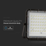 V-TAC LED Solar Floodlight 15W – IP65 Outdoor Light with Battery Indicator, 4000K Daylight - Image 7