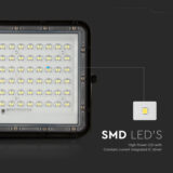 V-TAC LED Solar Floodlight 15W – IP65 Outdoor Light with Battery Indicator, 4000K Daylight - Image 8