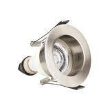Integral Evofire IP65 Fire-Rated LED Downlight – Satin Nickel | Recessed Ceiling Light - Image 2