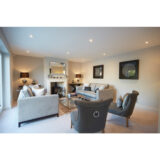 GU10 Fire Rated Downlight – Satin Chrome Finish | Ceiling Spotlight - Image 6