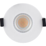 Luceco FType Mk2 Fire Rated LED Downlight - 4/6W CCT Adjustable, IP65, White (485-750lm) - Image 2