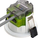 Luceco FType Mk2 Fire Rated LED Downlight - 4/6W CCT Adjustable, IP65, White (485-750lm) - Image 6