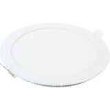 12W V-TAC LED Mini Panel Round – Switchable CCT 3-in-1, 1160lm – White Finish - Image 1