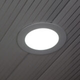 12W V-TAC LED Mini Panel Round – Switchable CCT 3-in-1, 1160lm – White Finish - Image 5