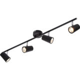 Harvey Black 4 Light Track Spotlight – Contemporary Style - Image 2
