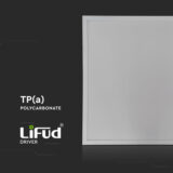 V-TAC 36W Backlit LED Panel Light – 600x600mm, 4320lm, 6500K Cool White, IP20 Flame Resistant - Image 9