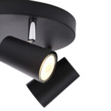Black Harvey 3 Spotlight Bar for Kitchen, Bedroom, or Living Room - Image 3