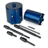 Mexco 2-Core Electricians Dry Diamond Core Drill Bit Kit – High-Performance Masonry Drilling - Image 2