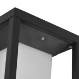 V-TAC 2W LED Solar Wall Light – IP65 Waterproof, Samsung Chip, Warm White (220lm, Grey) - Image 4