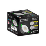 V-TAC Fire Rated LED Downlight IP65 Dimmable 5W/8W – 830lm, CCT 4-in-1 (Cool/Warm/Daylight) - Image 2