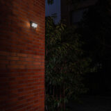 Lutec Try 8W LED Solar Wall Light – IP54 Waterproof, 500lm, Matt Black Outdoor Light - Image 3