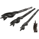 DeWalt Extreme Tri-Flute Wood Drill Bit Set – 16mm, 20mm, 25mm – High-Speed Precision Bits for Woodworking - Image 1