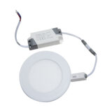 V-TAC LED Panel Light 6W – Mini Round, 3-in-1 CCT, 490 Lumens, White Finish - Image 2