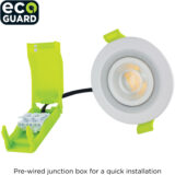 Integral EcoGuard IP65 Fire Rated Downlight – 5W LED, 3000K, Dimmable, 600 Lumens - Image 6
