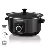Morphy Richards Evoke 3.5L Slow Cooker Black – Sear and Stew Function - Image 2