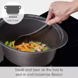 Morphy Richards Evoke 3.5L Slow Cooker Black – Sear and Stew Function - Image 3