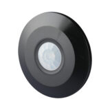 V-TAC Slim PIR Motion Sensor – 8m Range, IP20, Black Surface Mount - Image 2