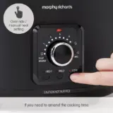 Morphy Richards 6.5L Black Slow Cooker with Easy Time Function - Image 6