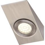 Lago 240V LED Wedge Under Cabinet Light – 1.5W 140lm Warm White Strip Lighting - Image 1